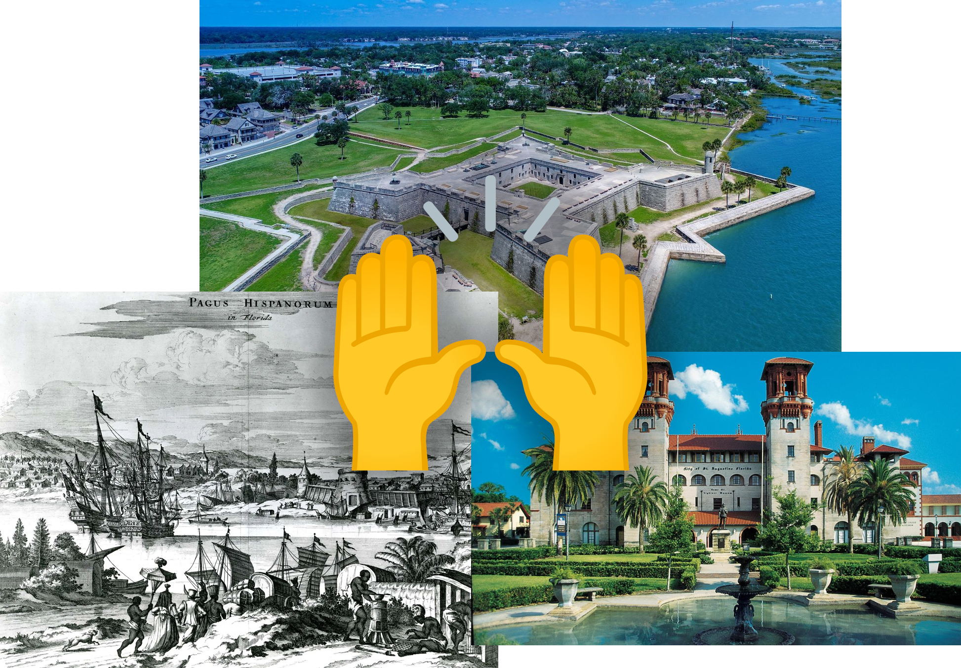 image of historical sites in st sugustine florida