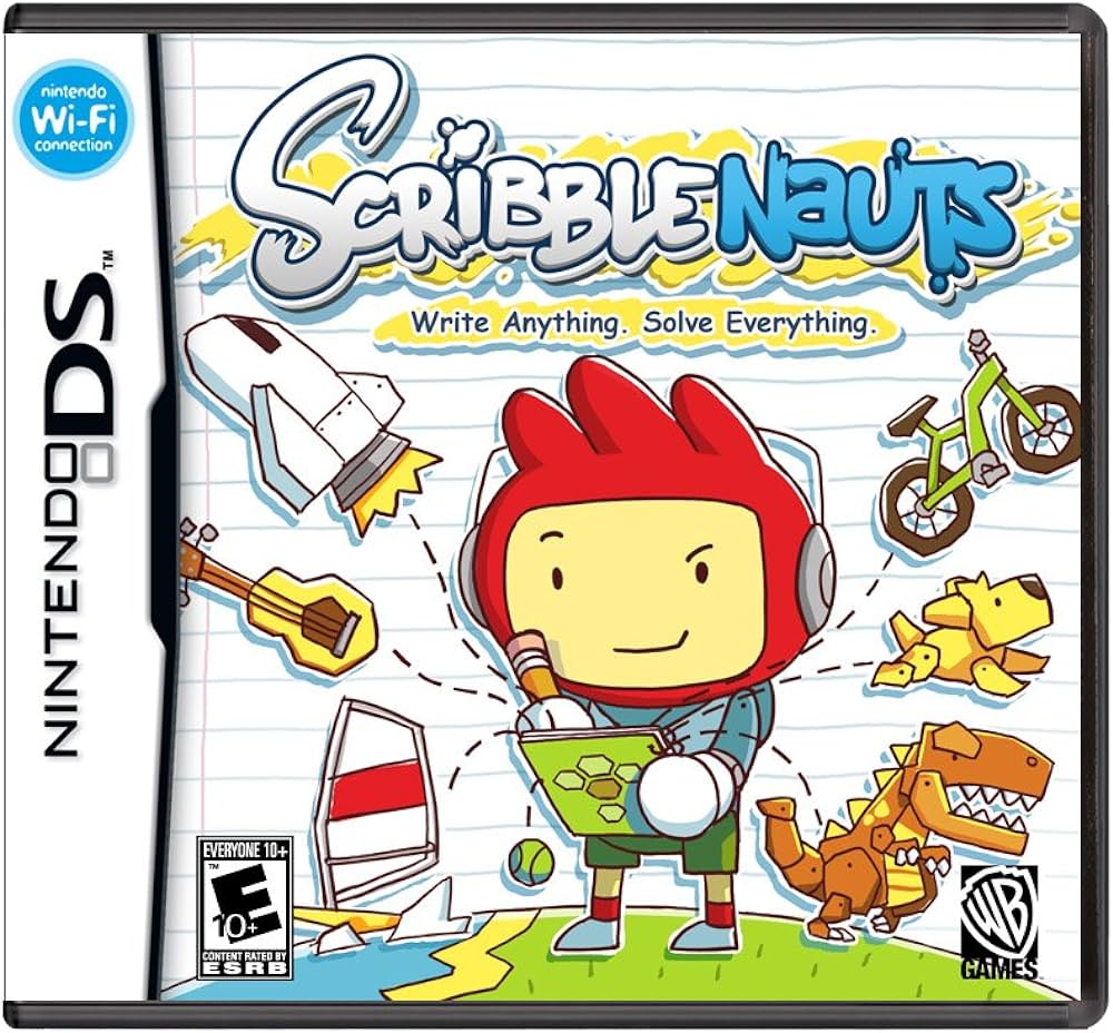 scribblenauts ds game cover